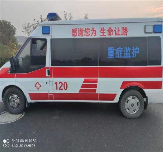 江陵救护车出租服务案例3